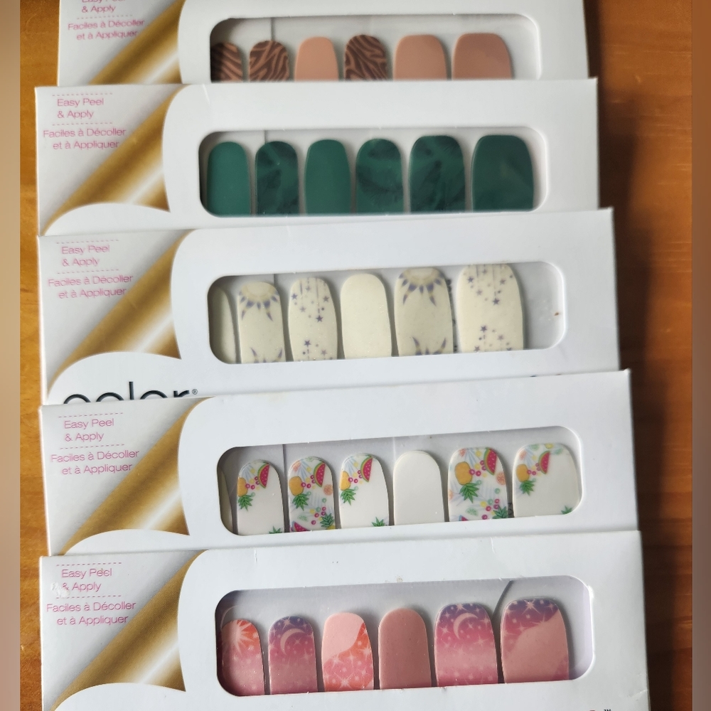 Color Street Nail Strips Bundle Lot 5 sets